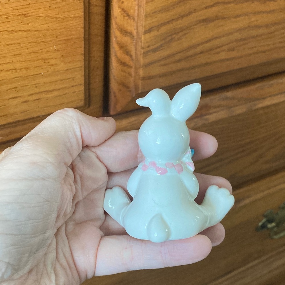 Easter Figurine Set - Duck and Bunnies - Picture 7 of 7